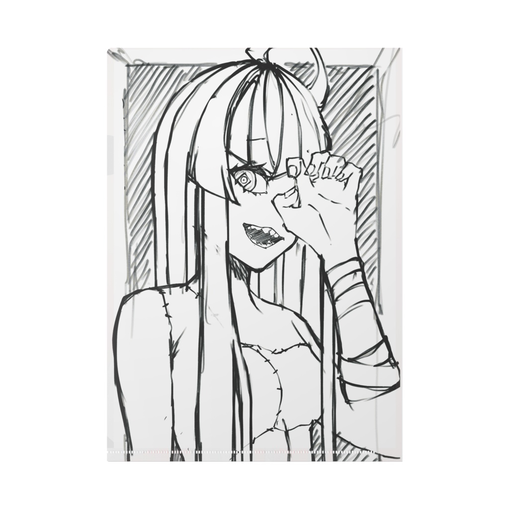 【Unofficial/非公式】Kureiji Ollie/クレイジーオリー Clear File Folder - A4 - PP/ クリアファイル A4サイズ