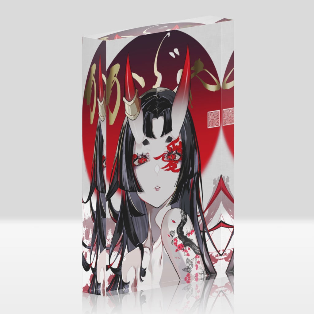 【Original/オリジナル】Kaguya/かぐや Acrylic block/アクリルブロック
