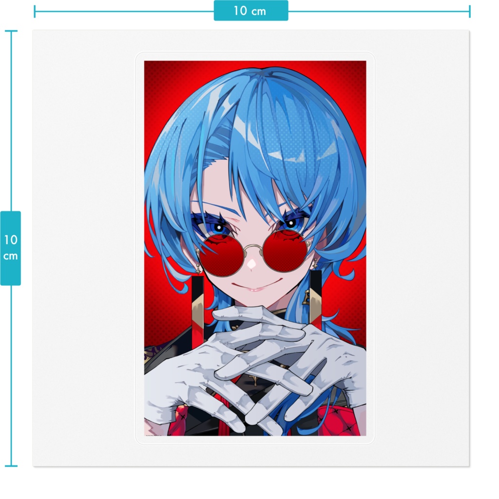 【Unofficial/非公式】Hololive/Hololive Hoshimachi Suisei/星街すいせい Sticker/ステッカー