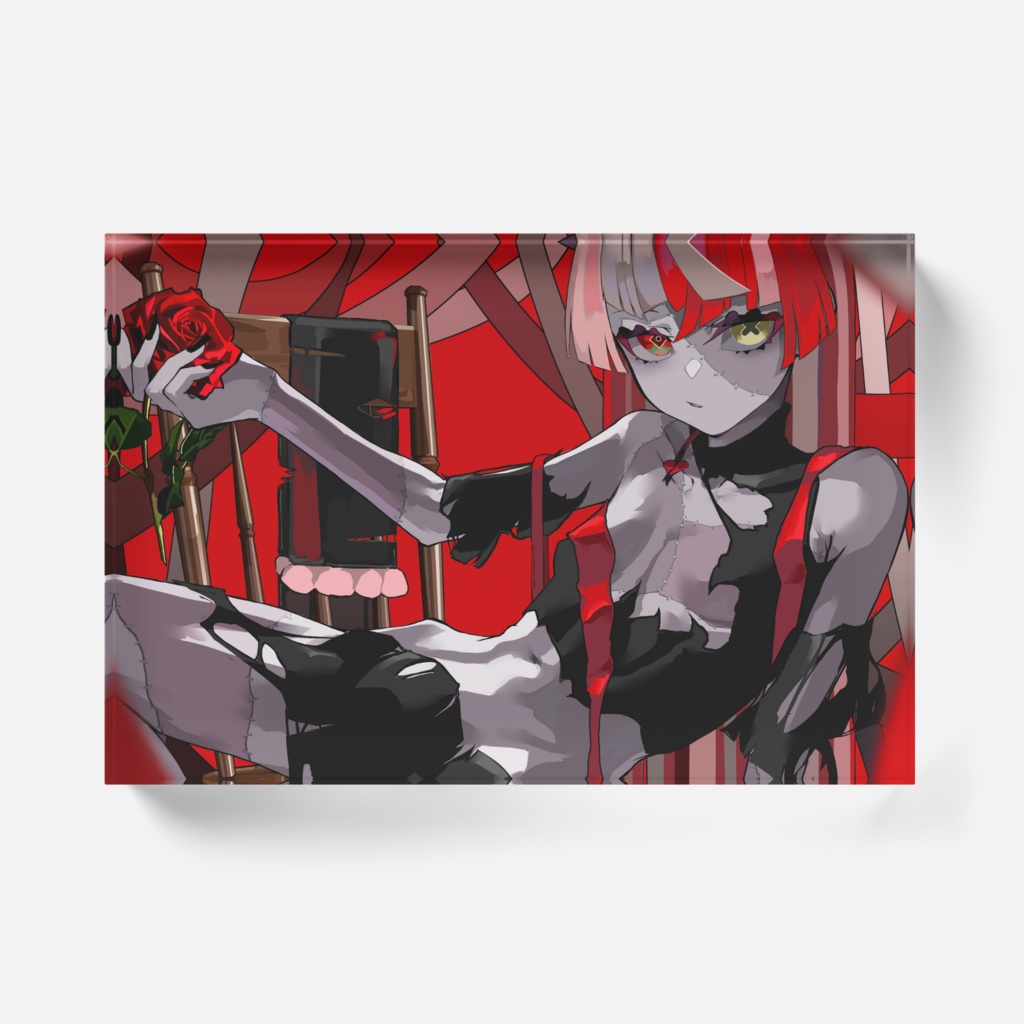 【Unofficial/非公式】Hololive/ホロライブ Kureiji Ollie/クレイジー・オリー Acrylic block/アクリルブロック