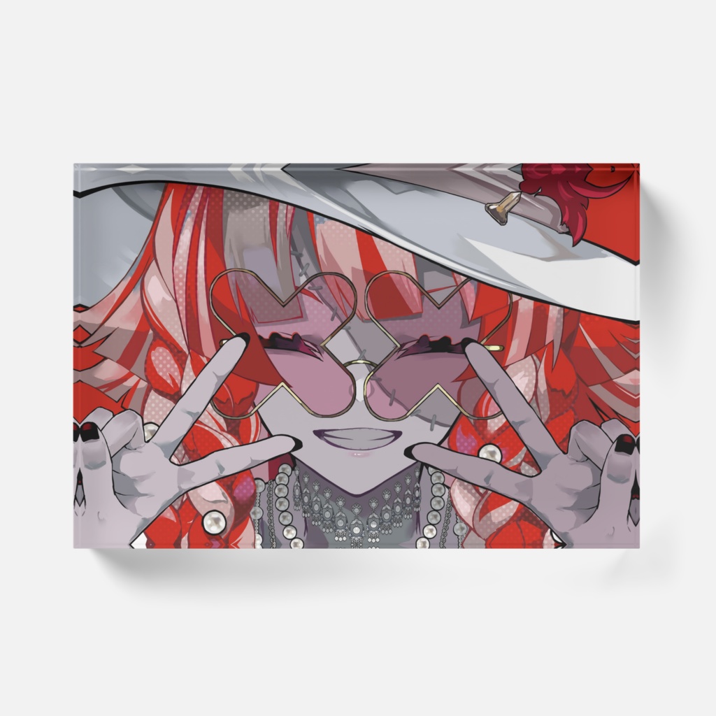 【Unofficial/非公式】HololiveID/ホロライブID Kureiji Ollie/クレイジー・オリー Acrylic block/アクリルブロック