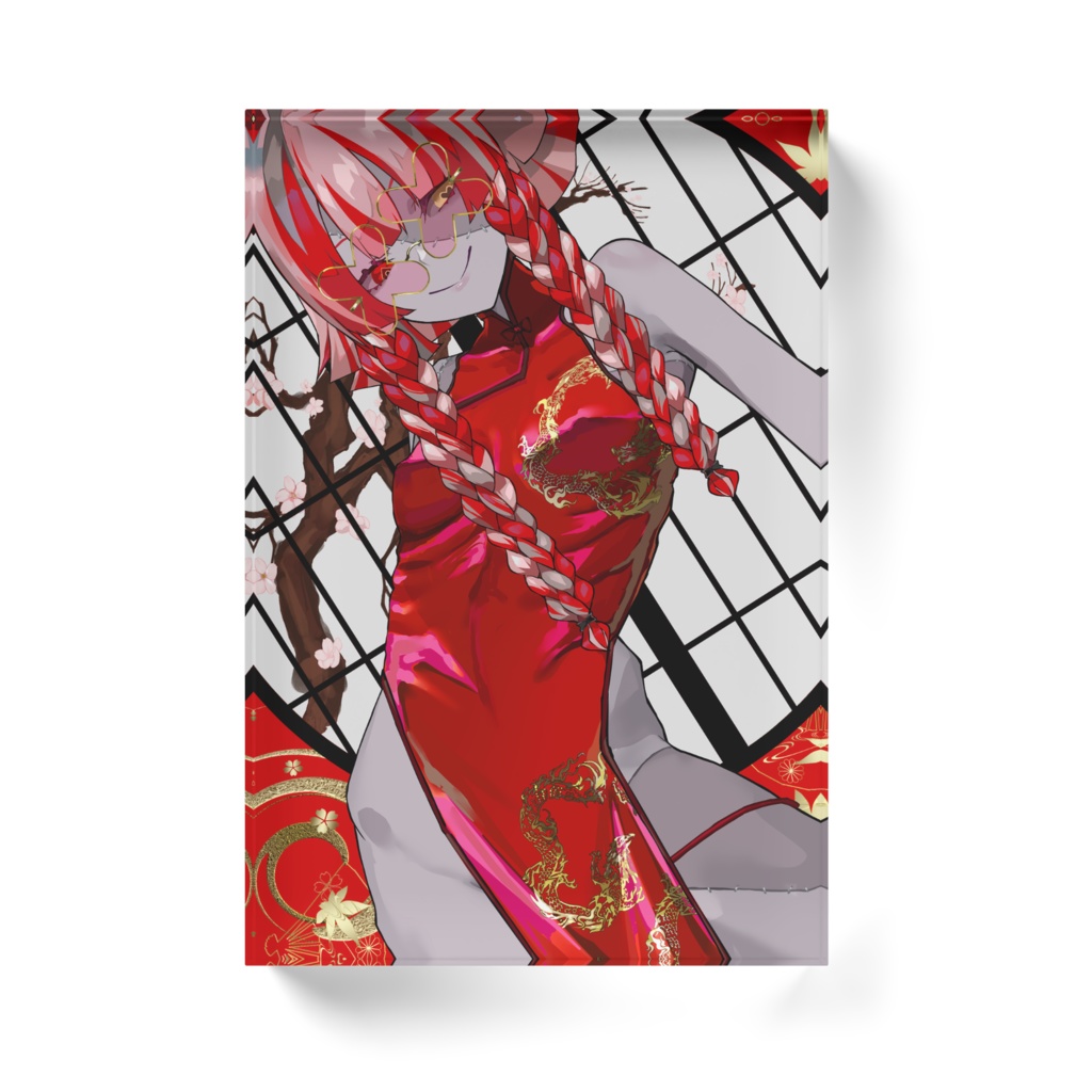 【Unofficial/非公式】HololiveID/ホロライブID Kureiji Ollie/クレイジー・オリー Acrylic block/アクリルブロック