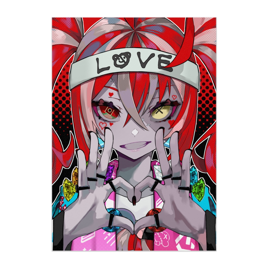 【Unofficial/ 非公式】HololiveID/ ホロライブID KureijiOllie/ クレイジー・オリー Poster/ポスター