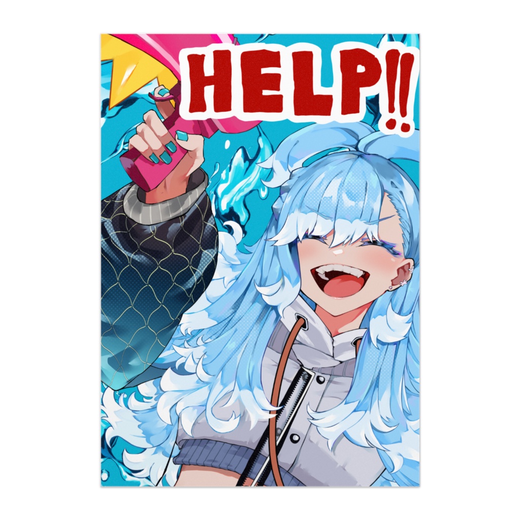 【Unofficial/ 非公式】HololiveID/ ホロライブID Kobo Kanaeru/ こぼ かなえる Poster/ ポスター