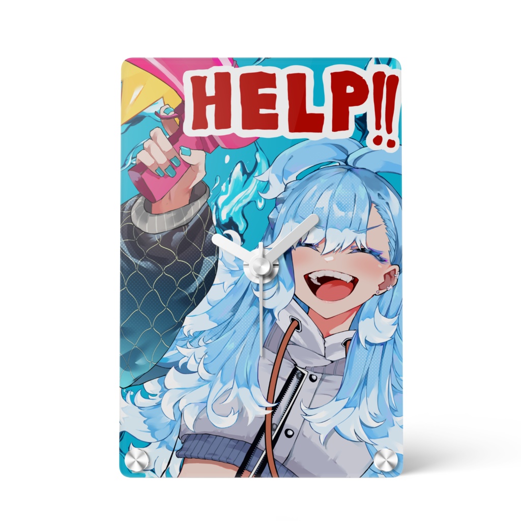 【Unofficial/ 非公式】HololiveID/ ホロライブID Kobo Kanaeru/ こぼ かなえる Acrylic watch/ アクリル時計