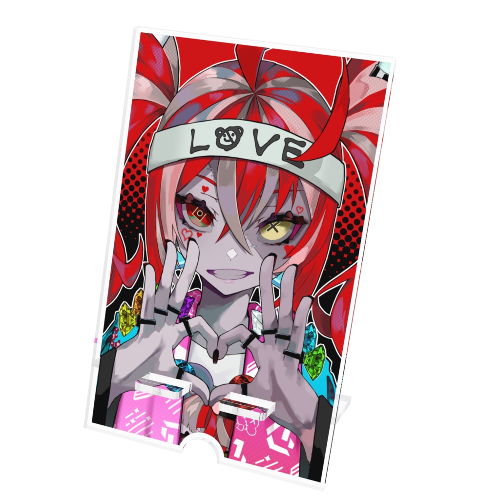 【Unofficial/ 非公式】HololiveID/ ホロライブID KureijiOllie/ クレイジー・オリー Acrylic Phone Stand/ アクリルスマホスタンド