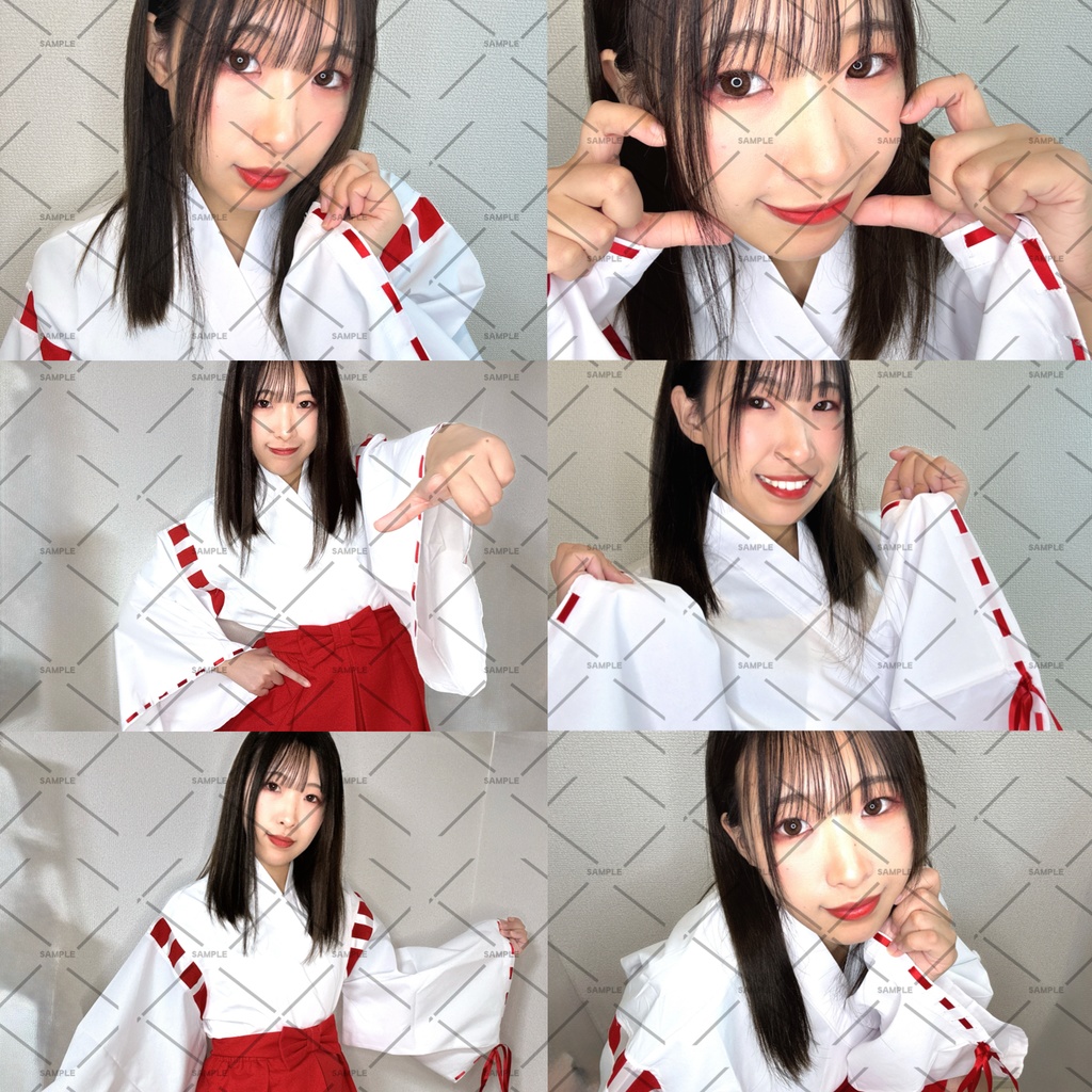 ハロウィンチェキ セット売り🎃2025〜巫女〜