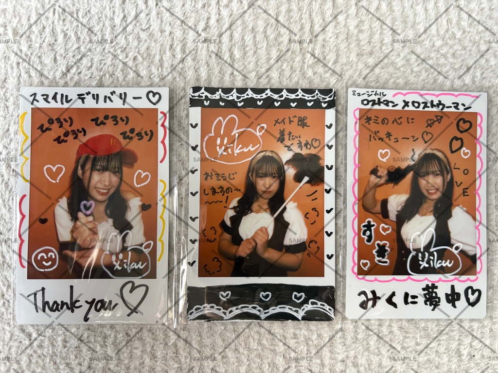 ミュージカル「ロストマン×ロストウーマン」チェキ3枚セット