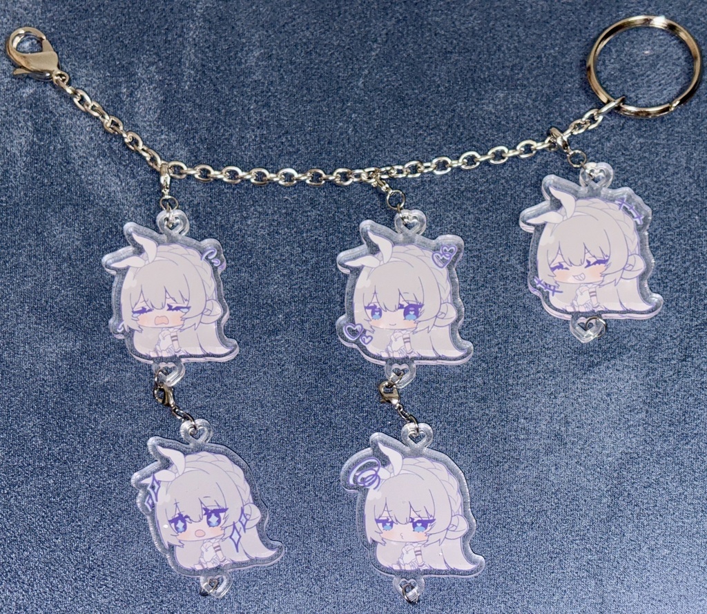 【5/5までの先行セット販売】ニールちゃんの繋がるアクキーセット