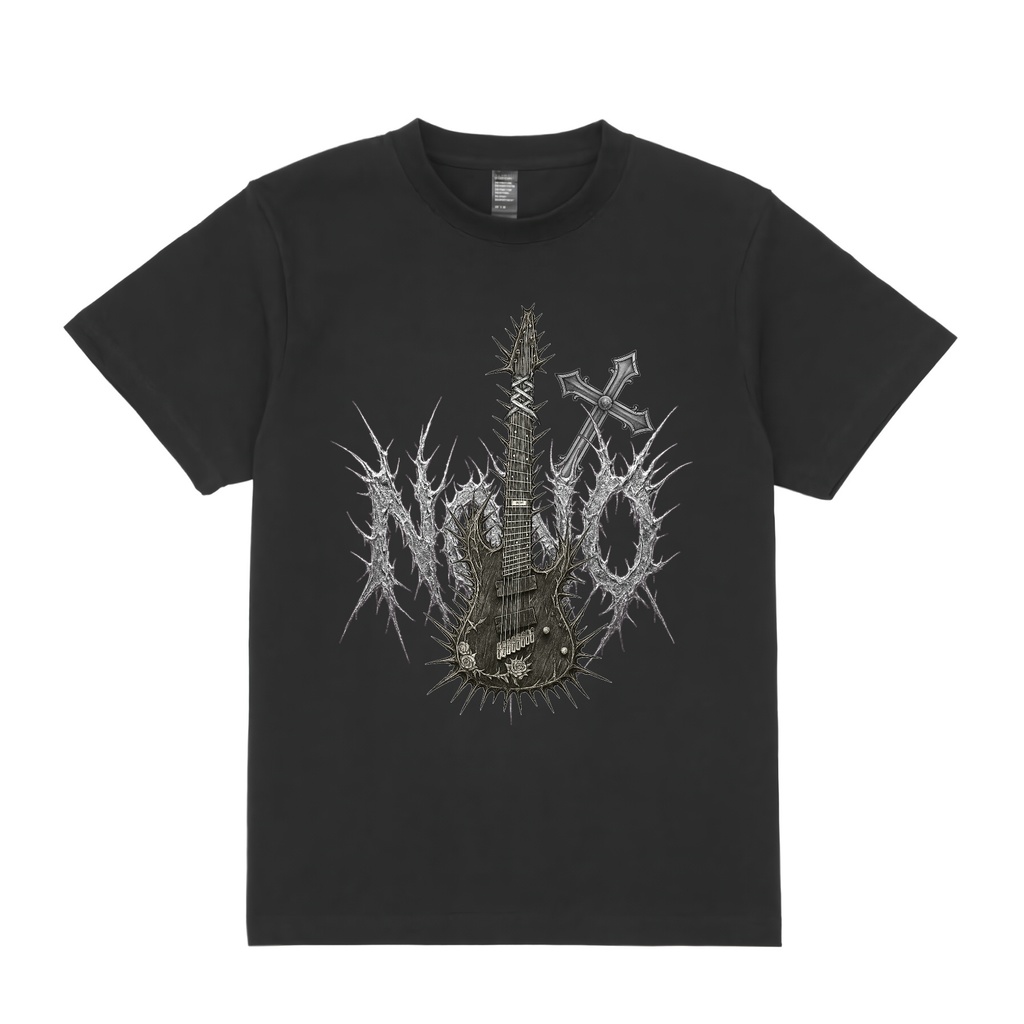 NONO-metal-Tshirts black