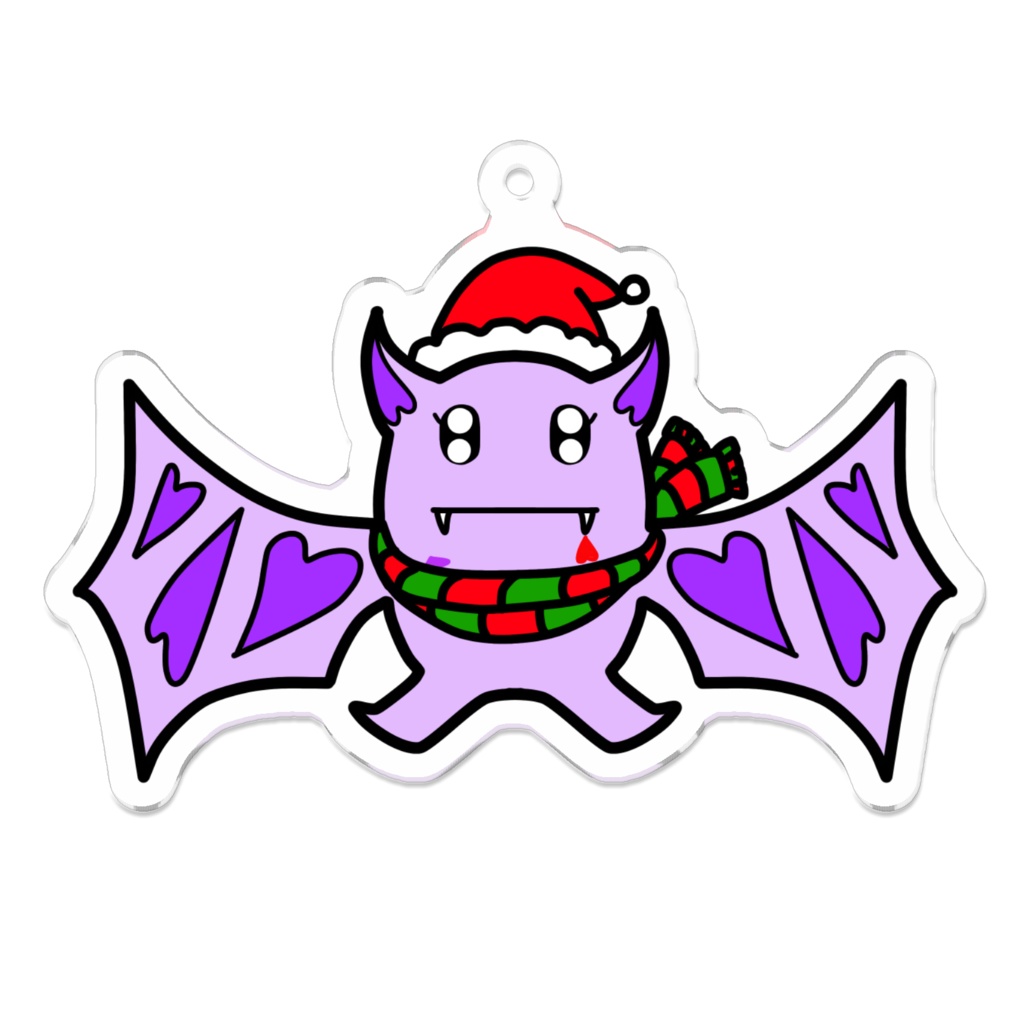 こうもりちゃんクリスマスver.