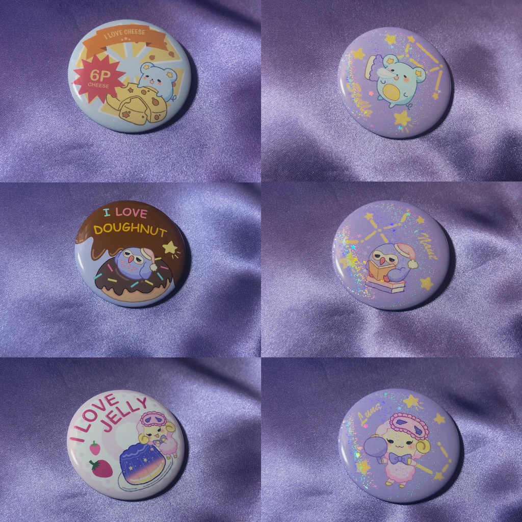 ドリーミーリトルフォレスト✨缶バッチ