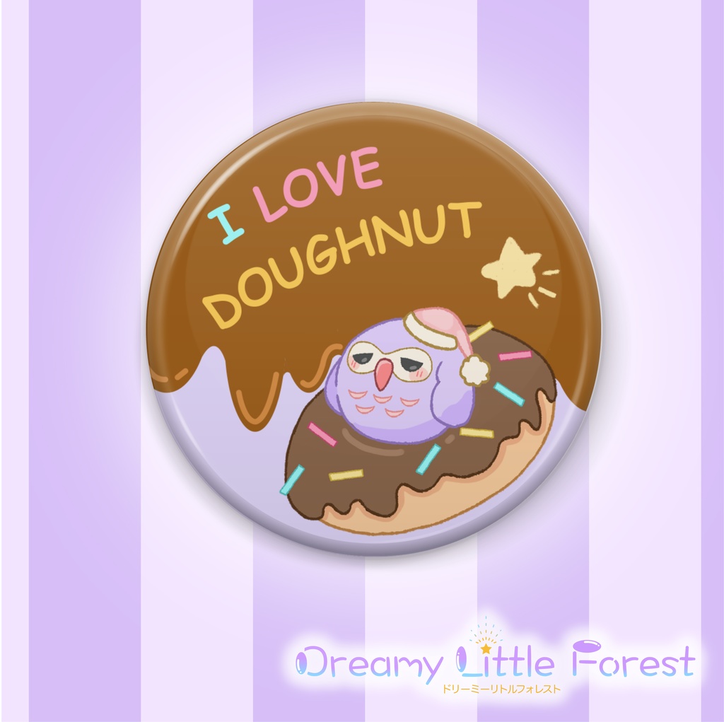 ドリーミーリトルフォレスト✨缶バッチ