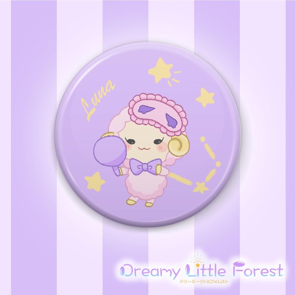 ドリーミーリトルフォレスト✨缶バッチ