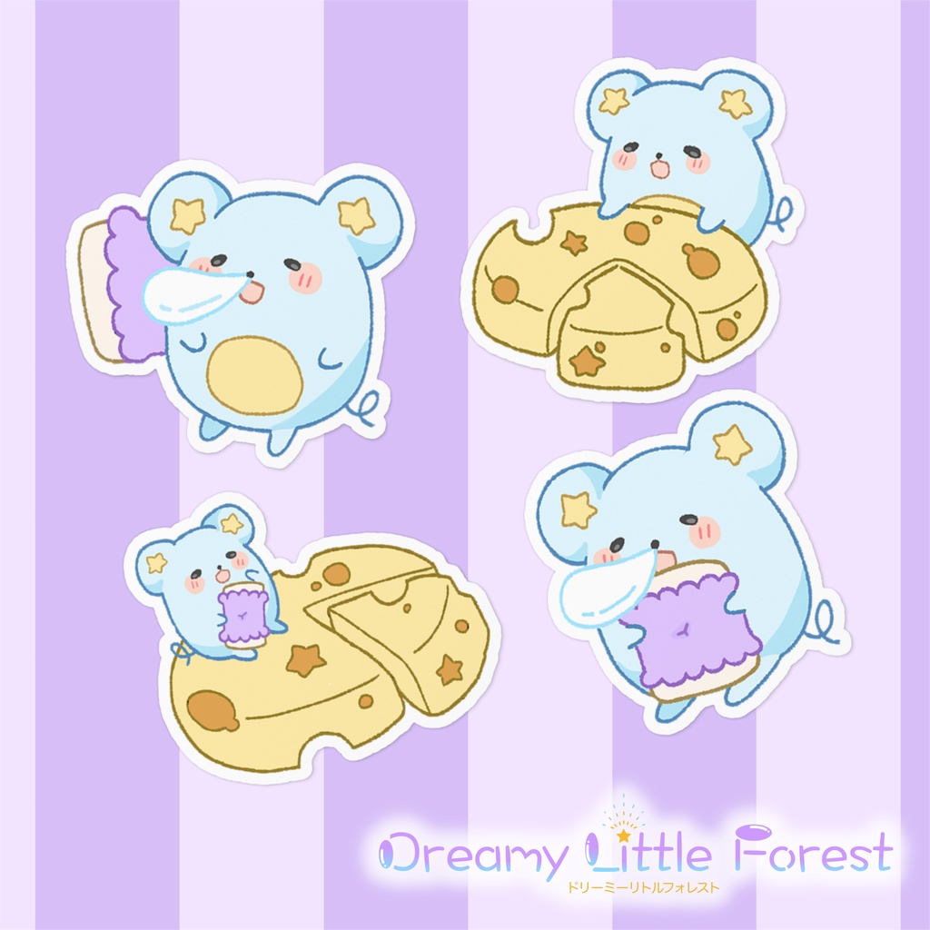 ドリーミーリトルフォレスト✨ステッカーセット