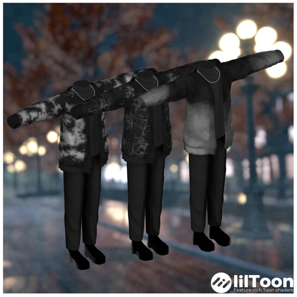 【7アバター対応】Honedchic【VRChat想定・MA対応】