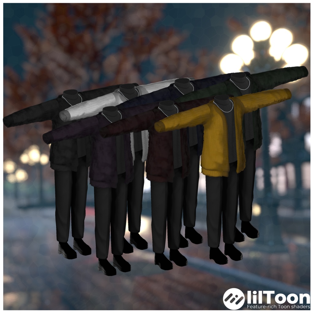 【7アバター対応】Honedchic【VRChat想定・MA対応】