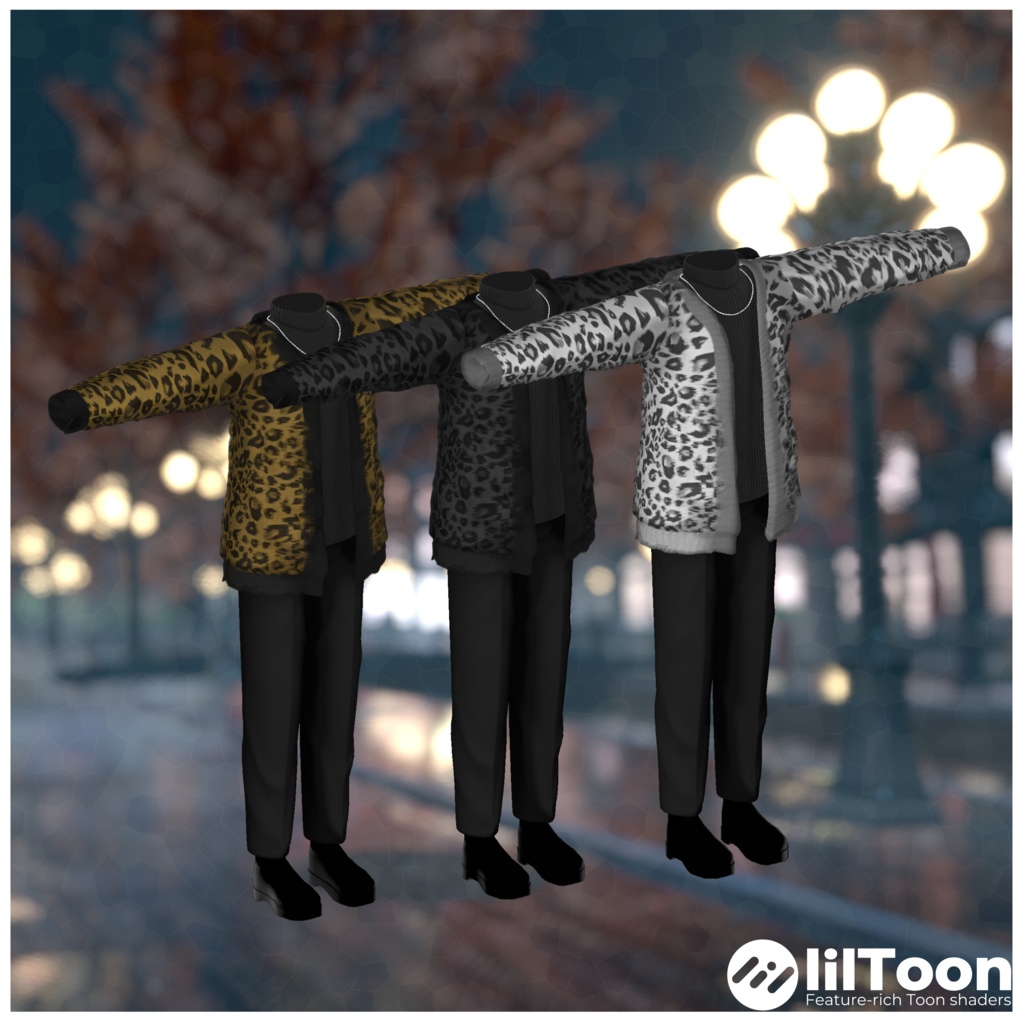 【7アバター対応】Honedchic【VRChat想定・MA対応】