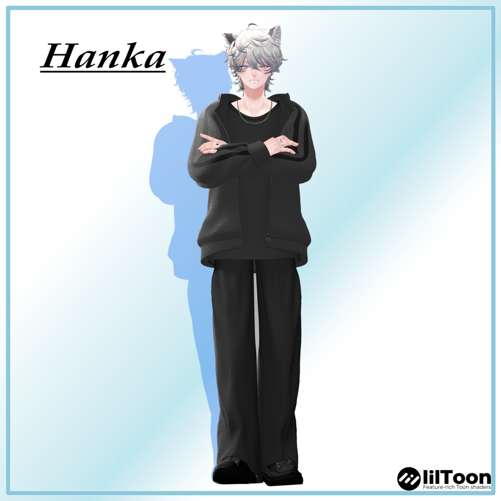 【9アバター対応】Monoline Track Set【VRChat想定・MA対応】