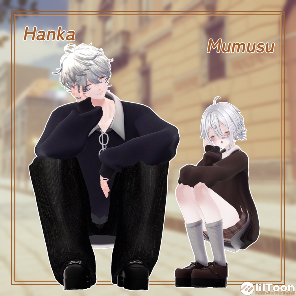 【14アバター対応】Autumn Layered【VRChat想定・MA対応】