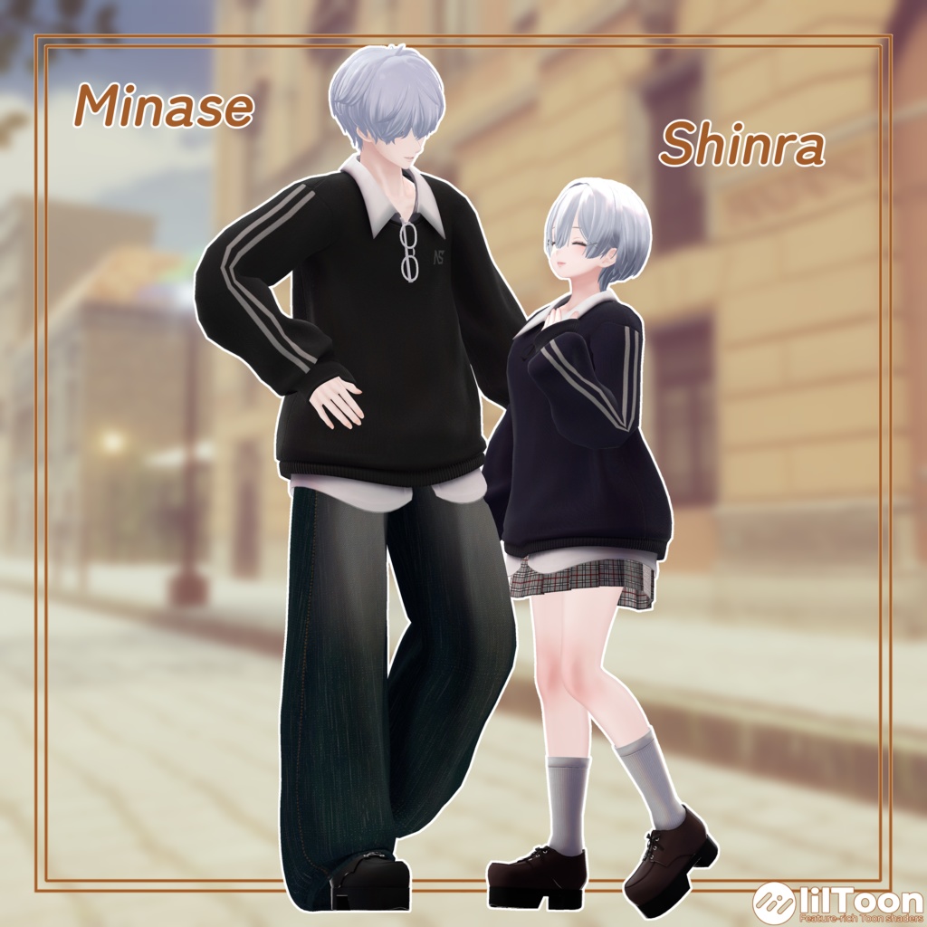 【14アバター対応】Autumn Layered【VRChat想定・MA対応】