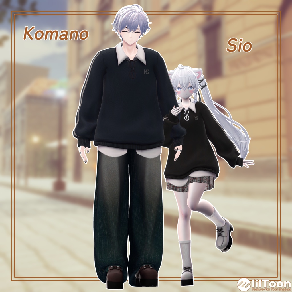 【14アバター対応】Autumn Layered【VRChat想定・MA対応】