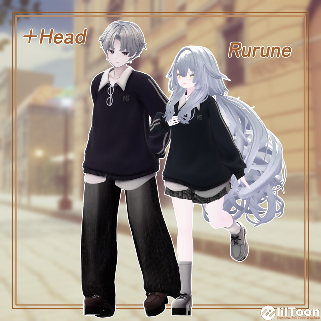 【14アバター対応】Autumn Layered【VRChat想定・MA対応】