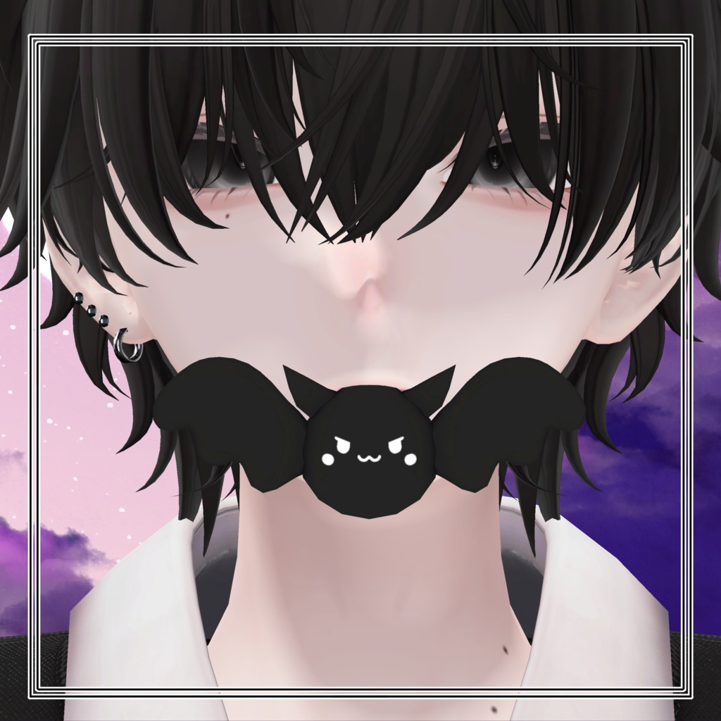 【フォロワー1000人記念】ちびこうもり【Free】