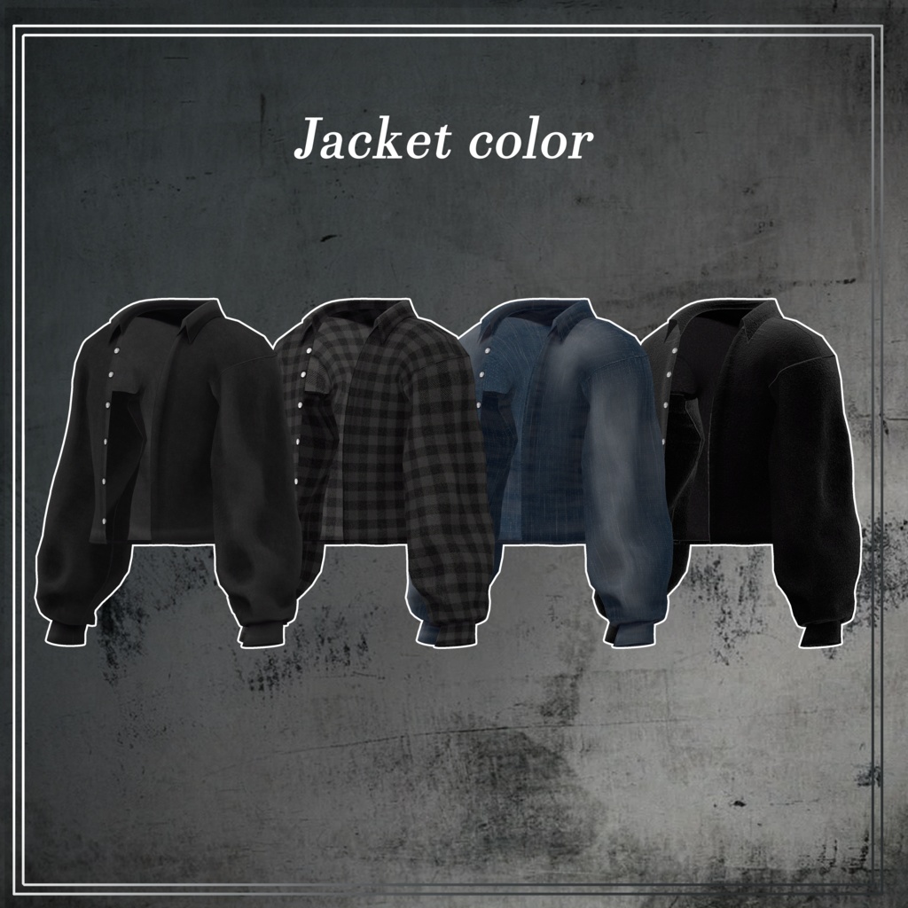 【6アバター対応】Low Contrast【VRChat想定・MA対応】