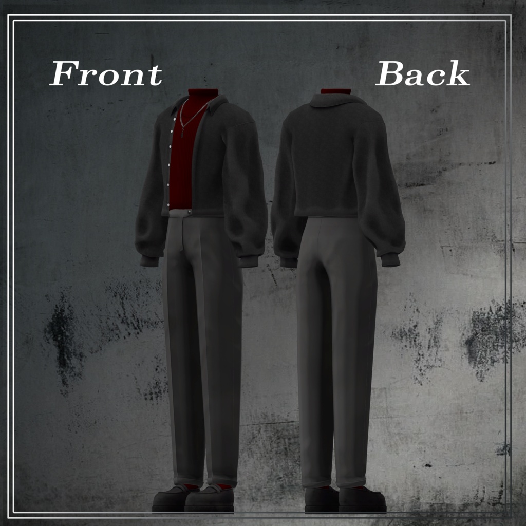 【6アバター対応】Low Contrast【VRChat想定・MA対応】