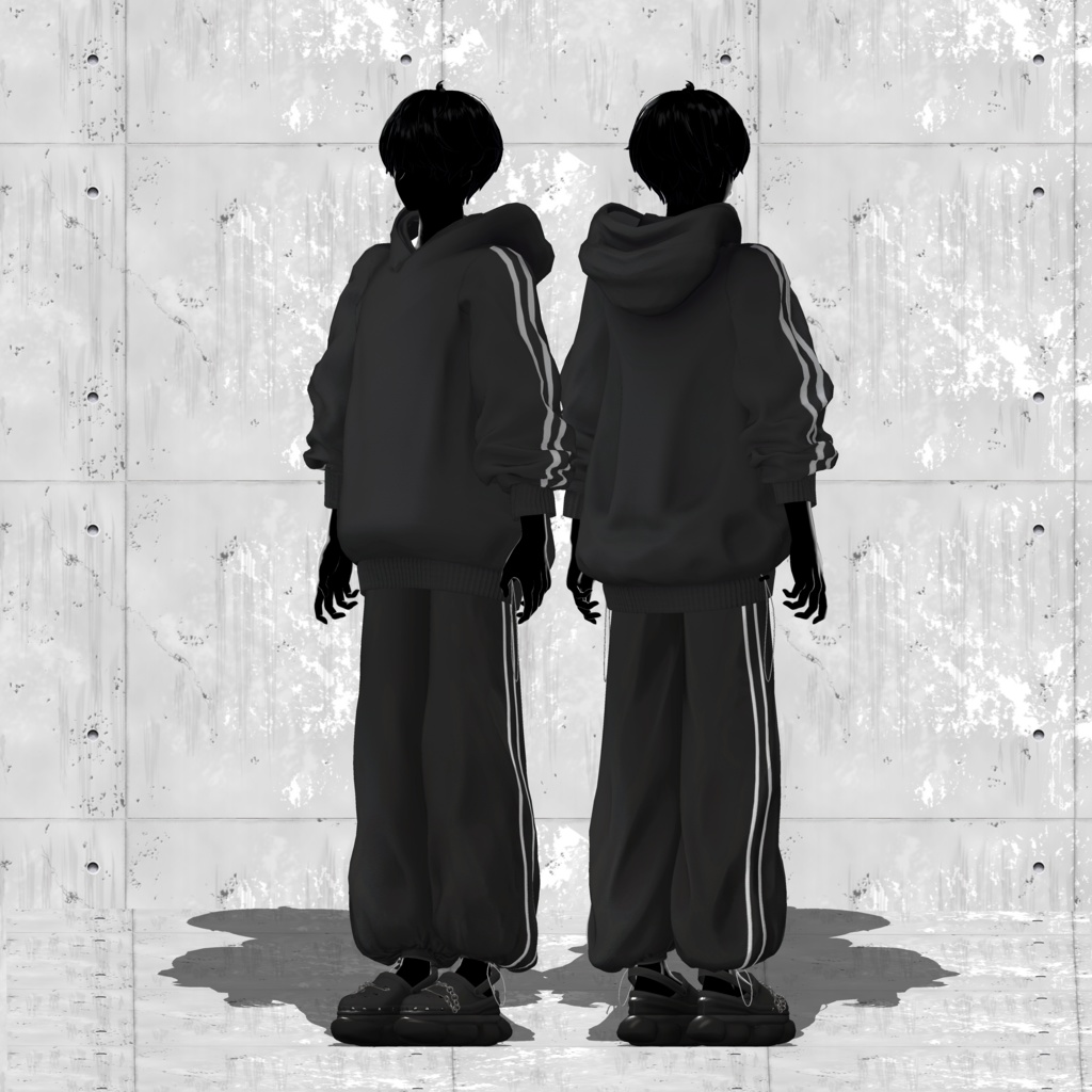 【9アバター対応】Void Cross Set【VRChat想定・MA対応】