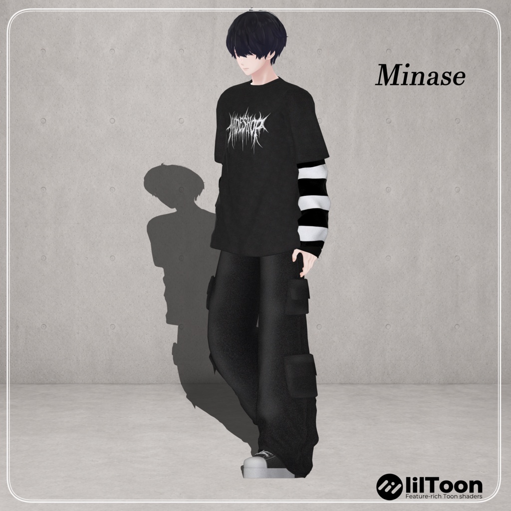【9アバター対応】Loose Pocket Fit (men's)【VRChat想定・MA対応】