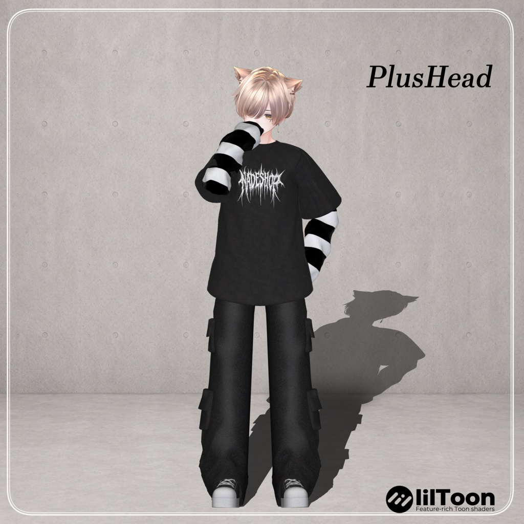 【9アバター対応】Loose Pocket Fit (men's)【VRChat想定・MA対応】