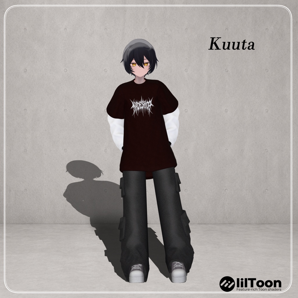 【9アバター対応】Loose Pocket Fit (men's)【VRChat想定・MA対応】