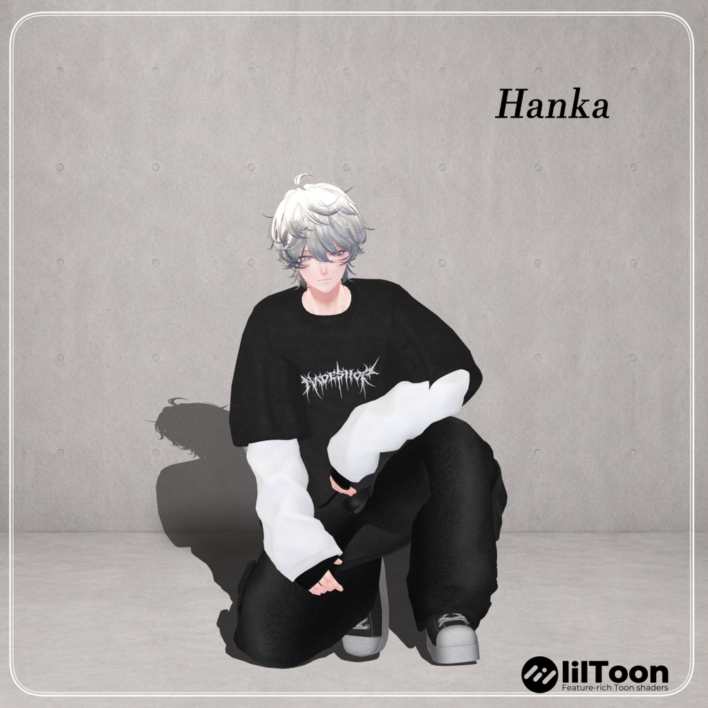 【9アバター対応】Loose Pocket Fit (men's)【VRChat想定・MA対応】