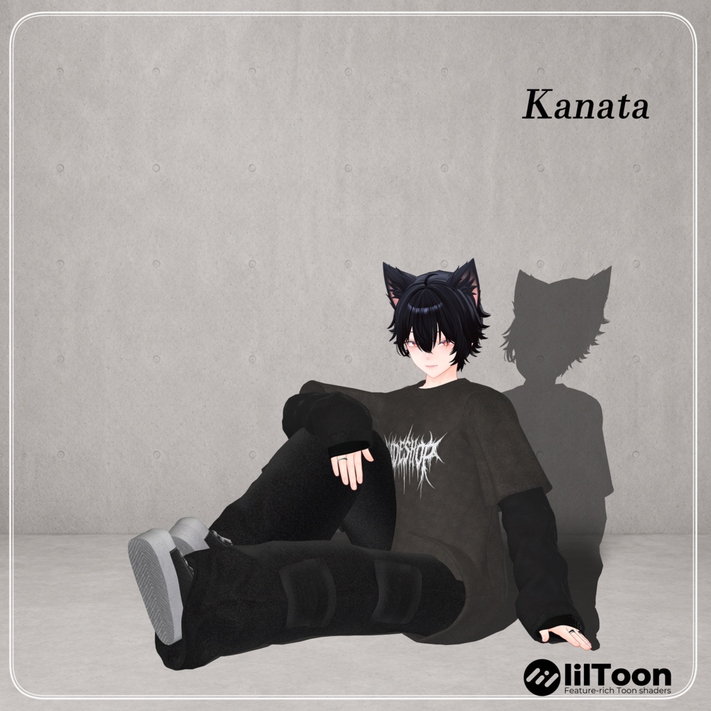 【9アバター対応】Loose Pocket Fit (men's)【VRChat想定・MA対応】
