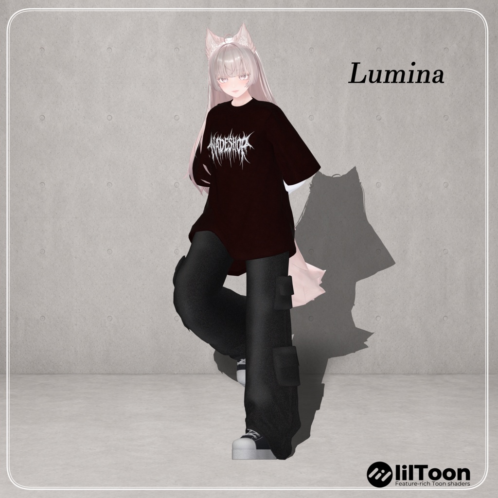 【9アバター対応】Loose Pocket Fit (lady's)【VRChat想定・MA対応】