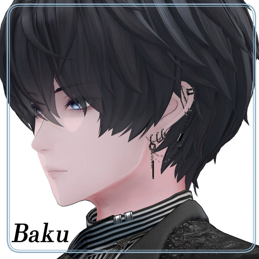【フォロワー2000人記念】2Knot Earrings【12avatar対応】