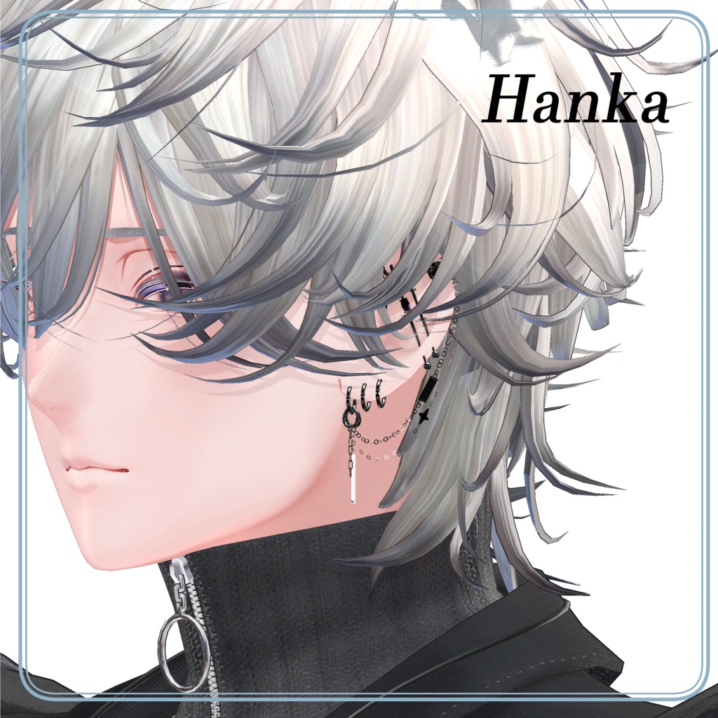 【フォロワー2000人記念】2Knot Earrings【12avatar対応】