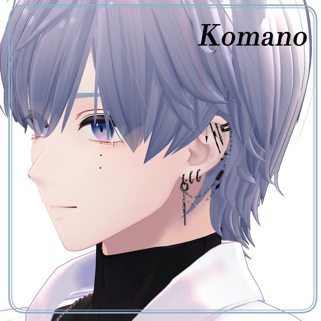 【フォロワー2000人記念】2Knot Earrings【12avatar対応】