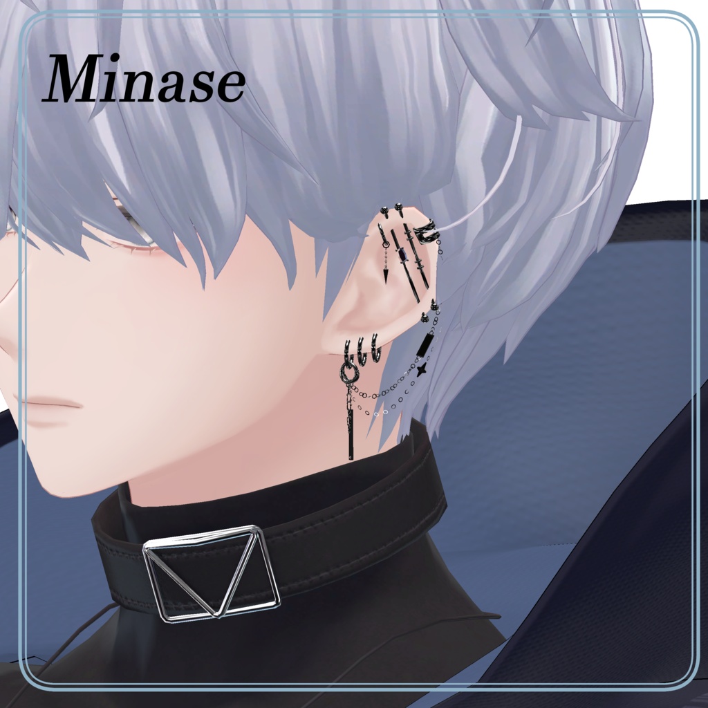 【フォロワー2000人記念】2Knot Earrings【12avatar対応】