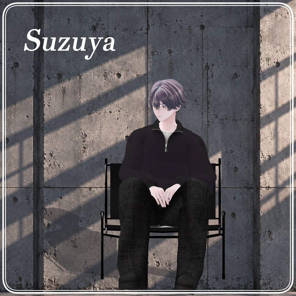 【18アバター対応】Mellow Zip wear【VRChat想定・MA対応】