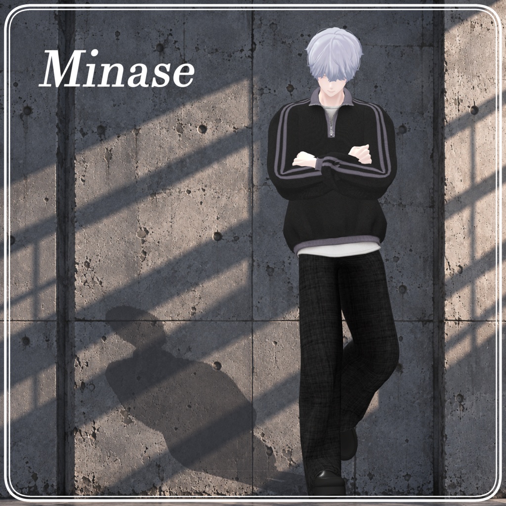 【18アバター対応】Mellow Zip wear【VRChat想定・MA対応】