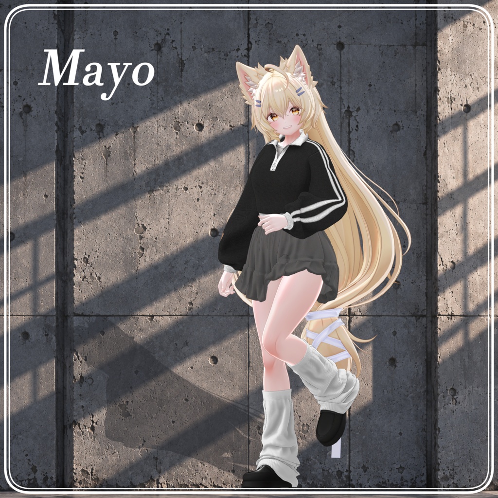 【18アバター対応】Mellow Zip wear【VRChat想定・MA対応】