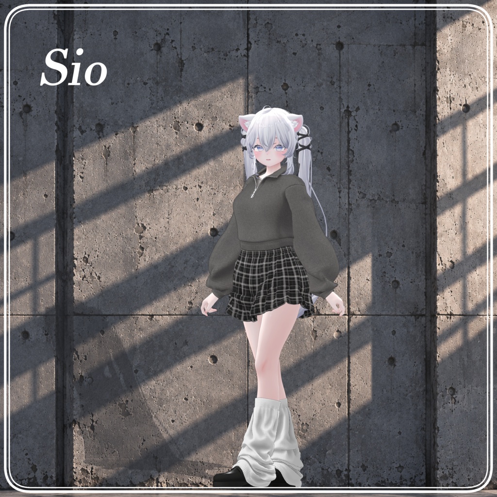 【18アバター対応】Mellow Zip wear【VRChat想定・MA対応】