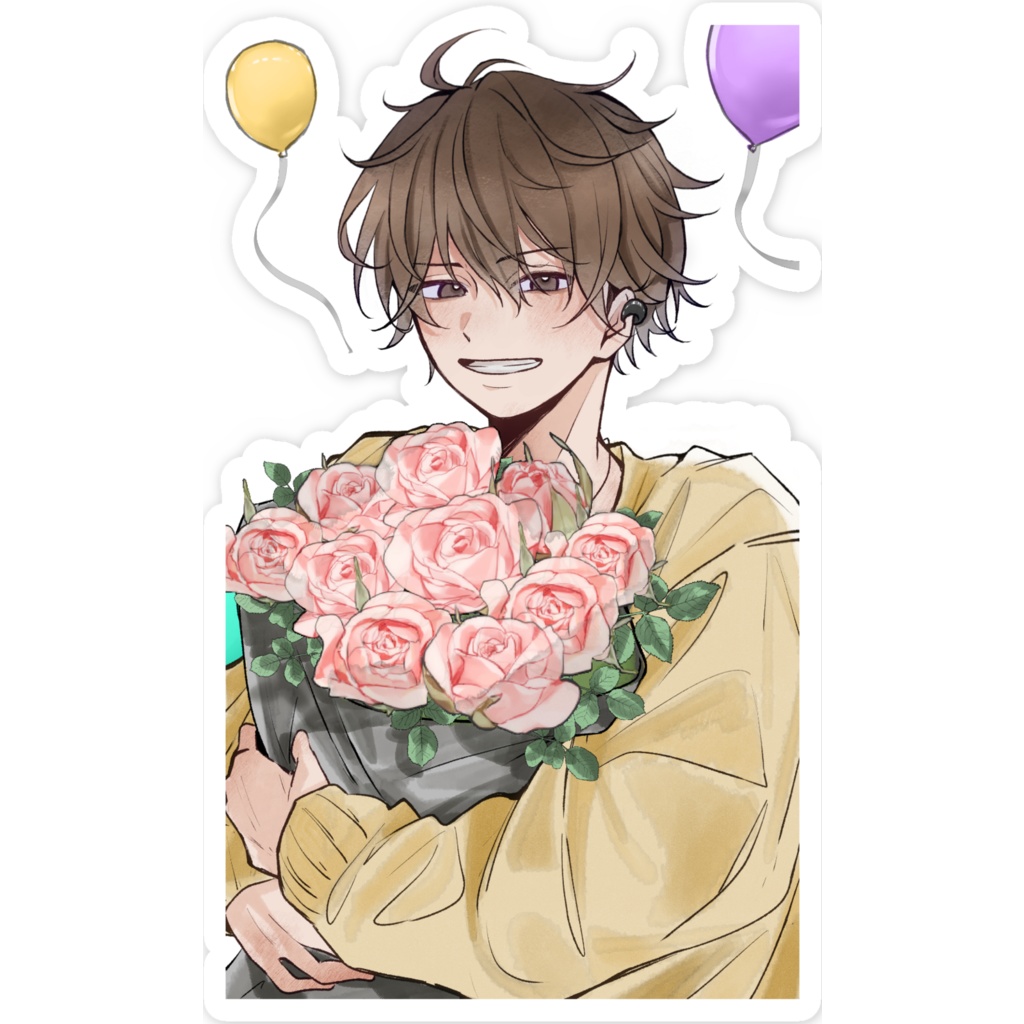 2025年しけお生誕祭のステッカー