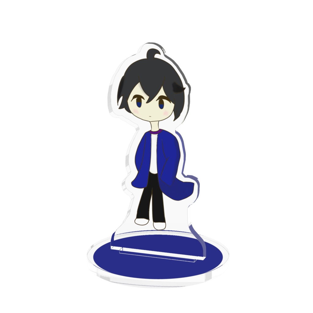 可愛い男の子のアクリルスタンド(ミズ)