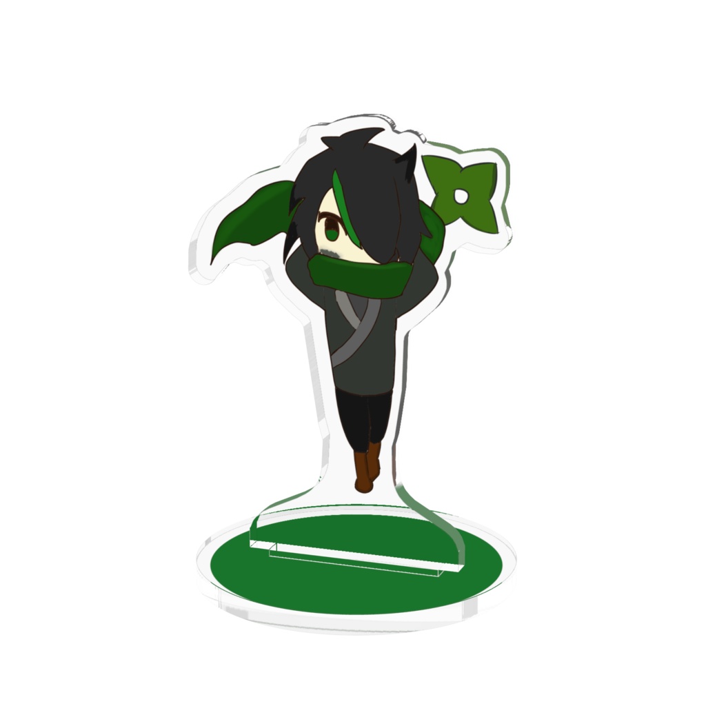 可愛い男の子のアクリルスタンド（ヨモギ）