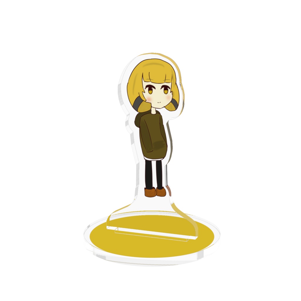 可愛い女の子のアクリルスタンド（カナリ）