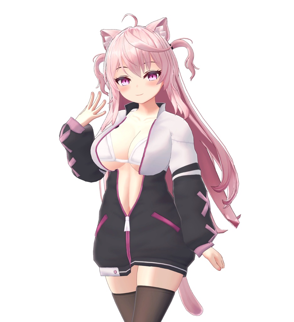 「アズサ」 オリジナル3Dモデル ver1.1